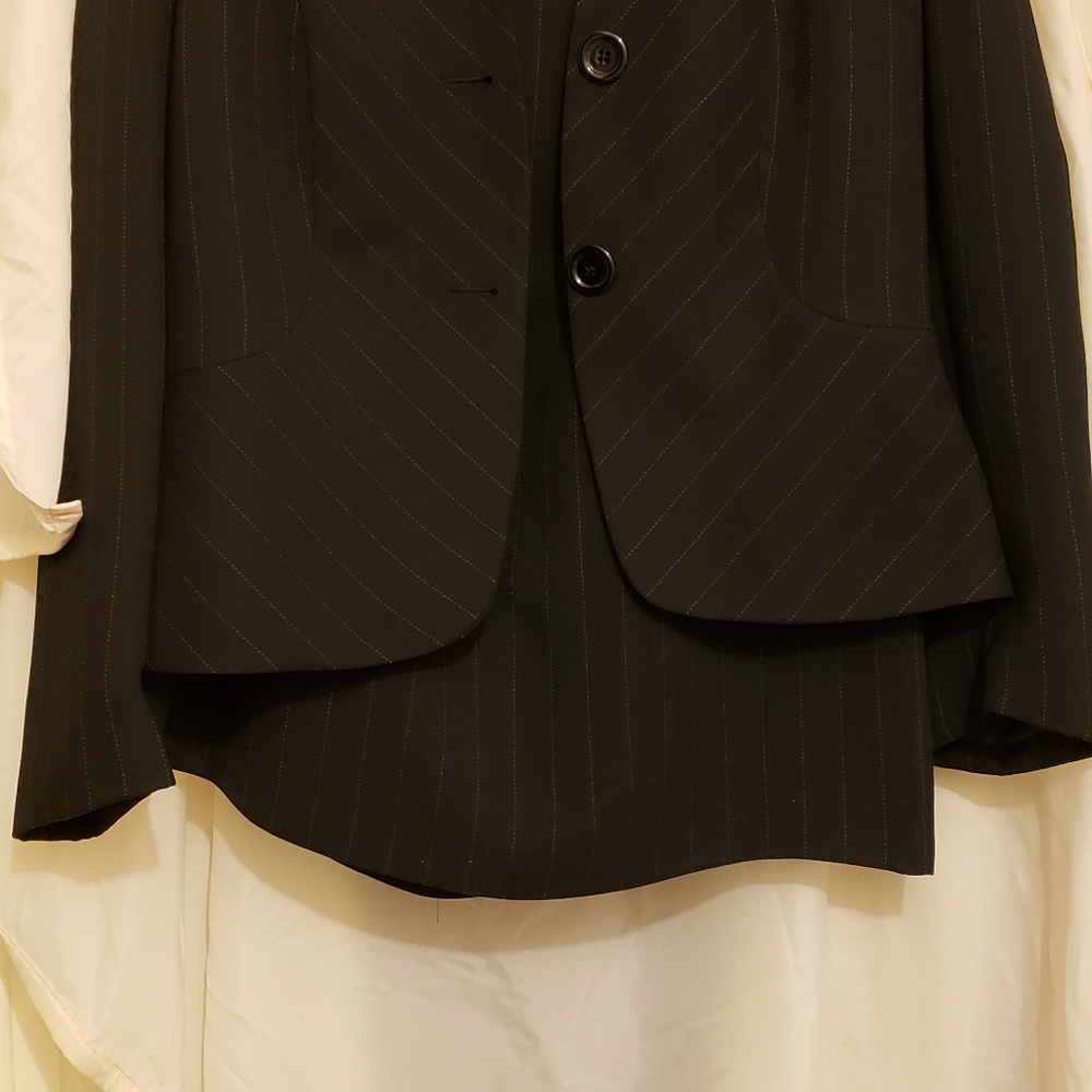 Black business suit with skirt